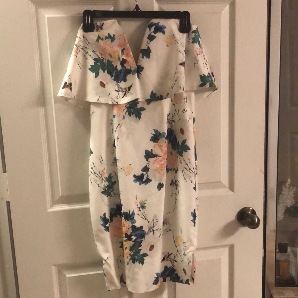 Floral midi dress